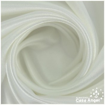 CRESPÓN ELÁSTICO PIEL DE ÁNGEL BLANCO SERIE NIDIA 150cm