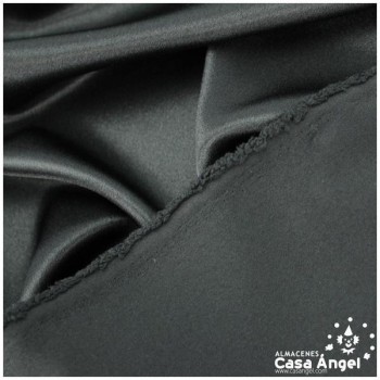CRESPÓN ELÁSTICO PIEL DE ÁNGEL NEGRO SERIE NIDIA 150cm