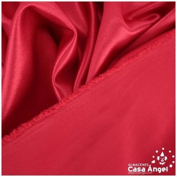 CRESPÓN ELÁSTICO PIEL DE ÁNGEL ROJO SERIE NIDIA 150cm