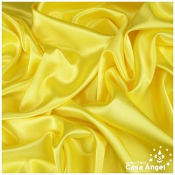 CRESPÓN ELÁSTICO PIEL DE ÁNGEL AMARILLO POLLITO SERIE NIDIA 150cm
