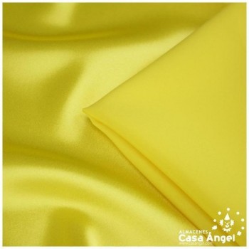 CRESPÓN ELÁSTICO PIEL DE ÁNGEL AMARILLO POLLITO SERIE NIDIA 150cm