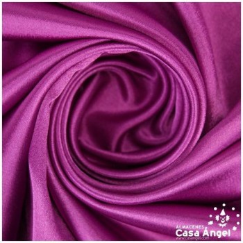CRESPÓN ELÁSTICO PIEL DE ÁNGEL MORADO BERENJENA SERIE NIDIA 150cm