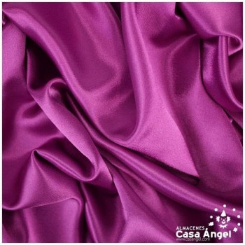 CRESPÓN ELÁSTICO PIEL DE ÁNGEL MORADO BERENJENA SERIE NIDIA 150cm
