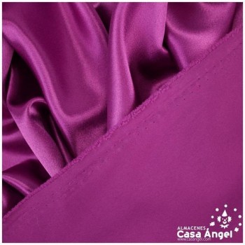 CRESPÓN ELÁSTICO PIEL DE ÁNGEL MORADO BERENJENA SERIE NIDIA 150cm
