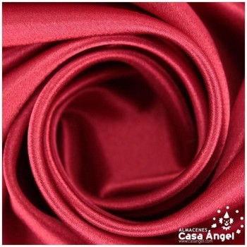 CRESPÓN ELÁSTICO PIEL DE ÁNGEL ROJO RUBÍ SERIE NIDIA 150cm