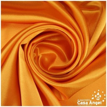CRESPÓN ELÁSTICO PIEL DE ÁNGEL COLOR MANDARINA SERIE NIDIA 150cm