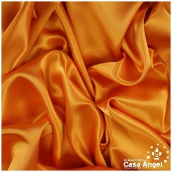 CRESPÓN ELÁSTICO PIEL DE ÁNGEL COLOR MANDARINA SERIE NIDIA 150cm