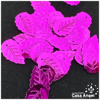 LENTEJUELAS PAIET HOJAS 2x1cm TROQUELADAS BOLSA 5gr