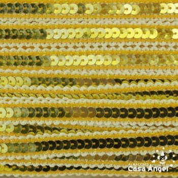 PASAMANERÍA LÍNEA LENTEJUELA CONTINUA 10mm