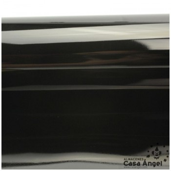 ACETATO NEGRO BRILLO METÁLICO 50cm