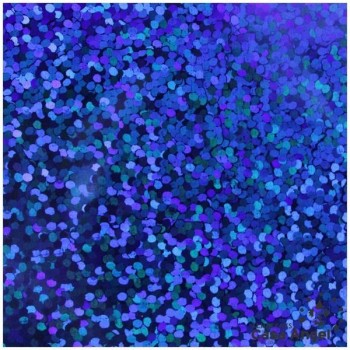 ACETATO AZUL BRILLO HOLOGRAMA 60cm