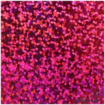 ACETATO FUCSIA BRILLO HOLOGRAMA 60cm