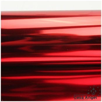 ACETATO ROJO BRILLO METÁLICO 50cm