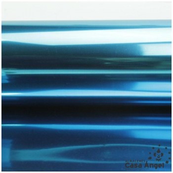 ACETATO TURQUESA BRILLO METÁLICO 60cm