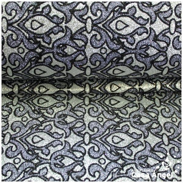 TELA DE ESCARCHA PLATA SERIE JANEIRO 150cm