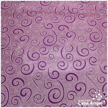 TELA DE ESCARCHA ROSA SERIE JANEIRO 150cm