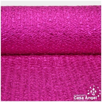PUNTO FUCSIA CON ACOLCHADO LAMÉ SERIE PADDY 150cm