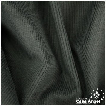 TELA DE PANA NEGRA CON LABRADO CANUTILLO SERIE TUMBO 150cm