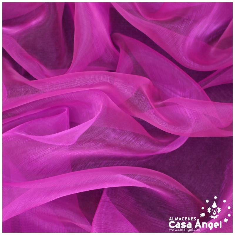 ORGANZA FUCSIA BRILLANTE SERIE NAHARO 150cm