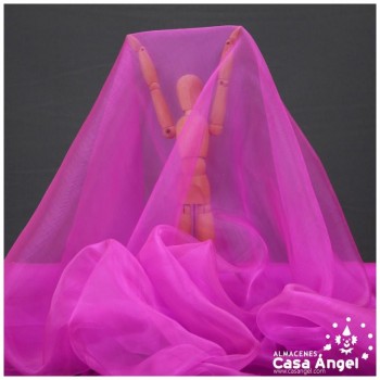 ORGANZA FUCSIA BRILLANTE SERIE NAHARO 150cm
