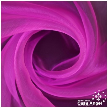ORGANZA FUCSIA BRILLANTE SERIE NAHARO 150cm