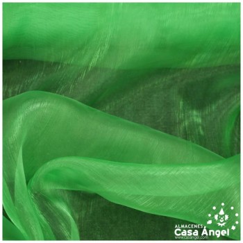 ORGANZA VERDE BRILLANTE SERIE NAHARO 150cm