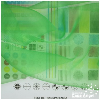 ORGANZA VERDE BRILLANTE SERIE NAHARO 150cm