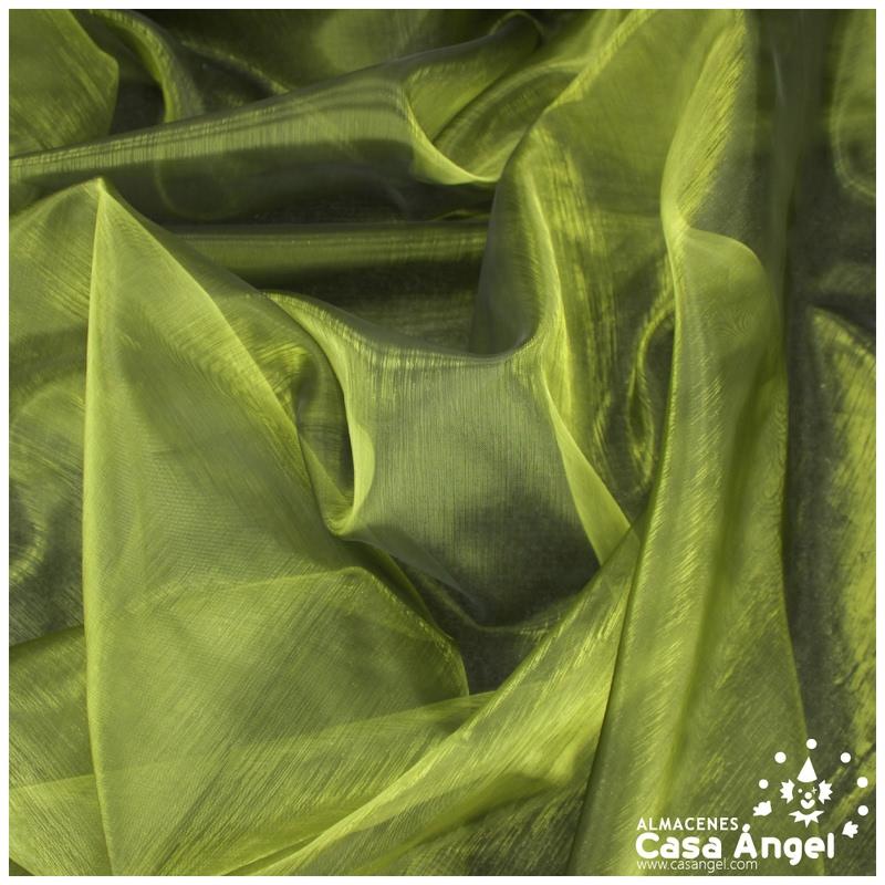 ORGANZA KAKI BRILLANTE SERIE NAHARO 150cm