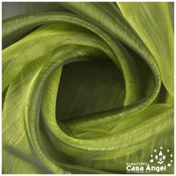ORGANZA KAKI BRILLANTE SERIE NAHARO 150cm