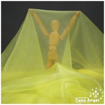 ORGANZA AMARILLO BRILLANTE SERIE NAHARO 150cm