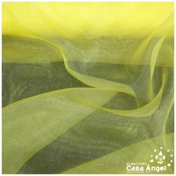 ORGANZA AMARILLO BRILLANTE SERIE NAHARO 150cm