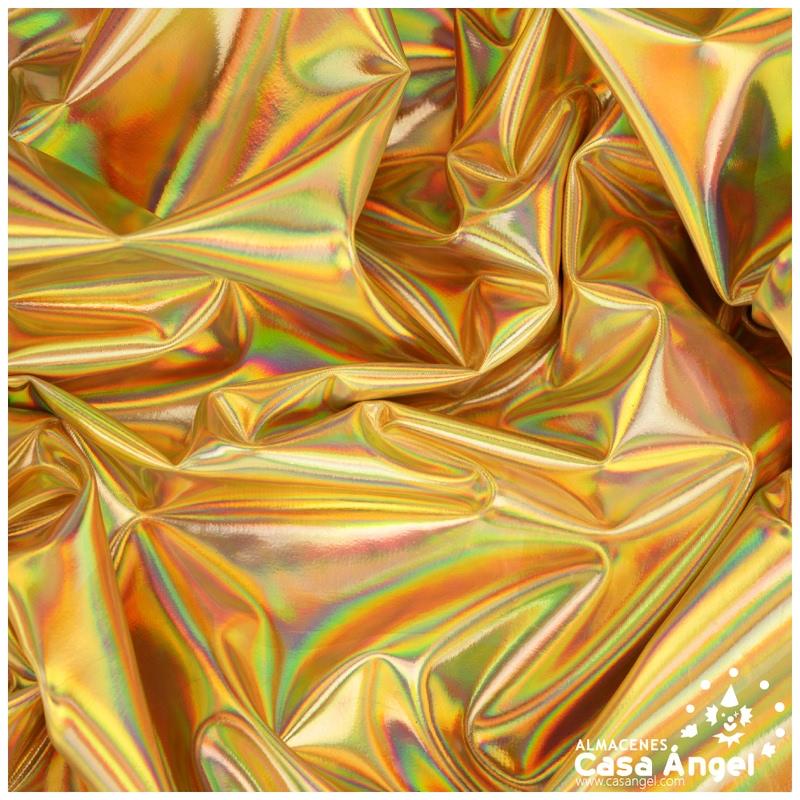 LYCRA FOIL ORO METALIZADO EXTRA BRILLANTE SERIE KUSURI 150cm