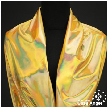 LYCRA FOIL ORO METALIZADO EXTRA BRILLANTE SERIE KUSURI 150cm