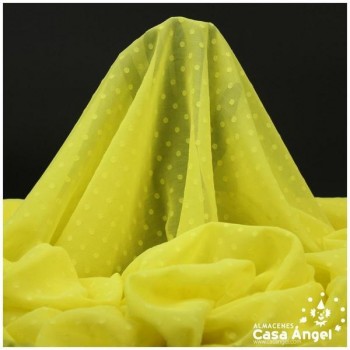 GASA CON TOPO PLUMETI AMARILLO SERIE NOCHE 150cm