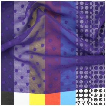GASA CON TOPO PLUMETI MORADO SERIE NOCHE 150cm