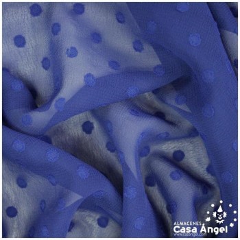 GASA CON TOPO PLUMETI AZUL SERIE NOCHE 150cm
