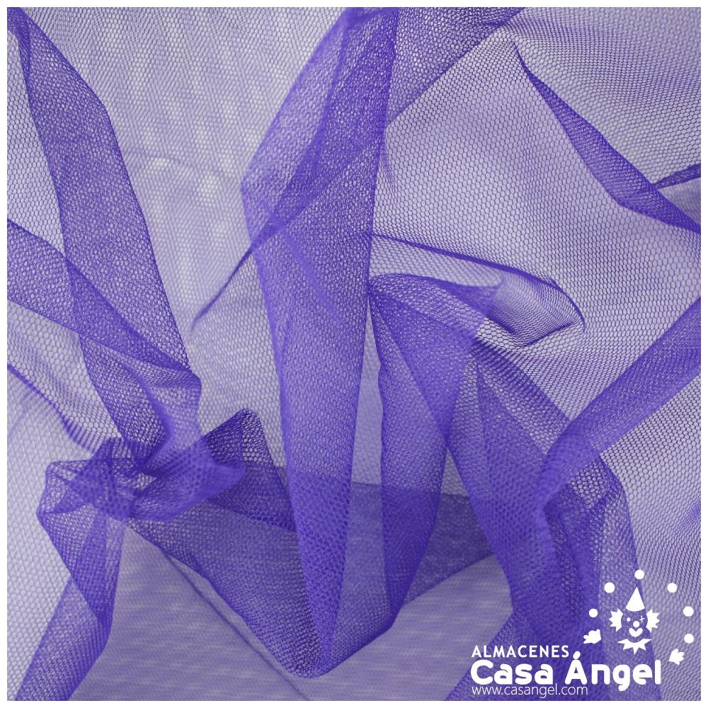 TUL INELÁSTICO MORADO 150cm