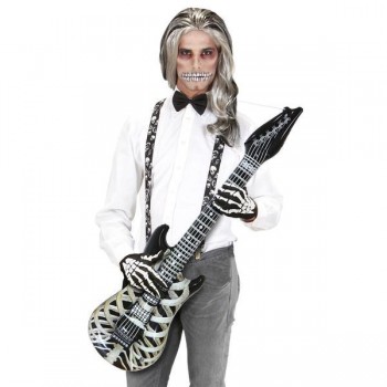 GUITARRA HINCHABLE ESQUELETO 105cm