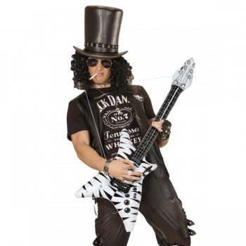 GUITARRA HINCHABLE ROCKSTAR ZEBRA 95cm