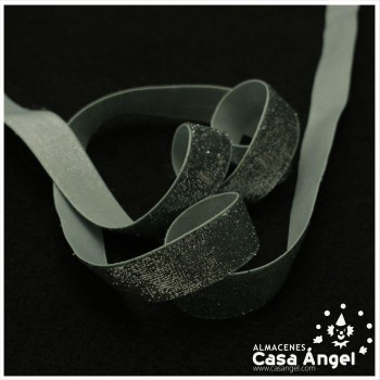 CINTA DE TERCIOPELO GLITTER 16mm