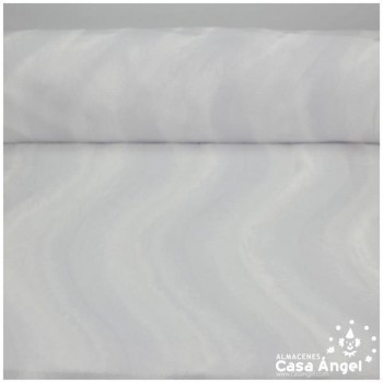 PELO CORTO BLANCO SERIE VELBOA ZIGZAG A CONTRAPELO 150cm