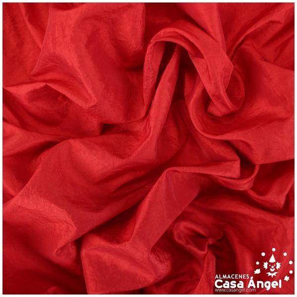 TAFETÁN LISO ROJO SERIE VICTORIA 140cm
