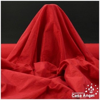 TAFETÁN LISO ROJO SERIE VICTORIA 140cm