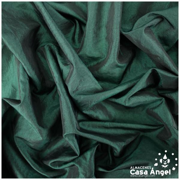 TAFETÁN LISO VERDE OSCURO SERIE VICTORIA 140cm