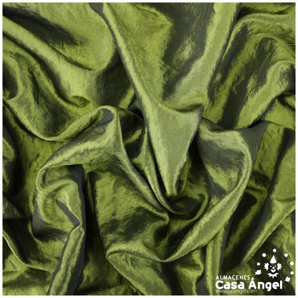 TAFETÁN LISO VERDE OLIVA SERIE VICTORIA 140cm