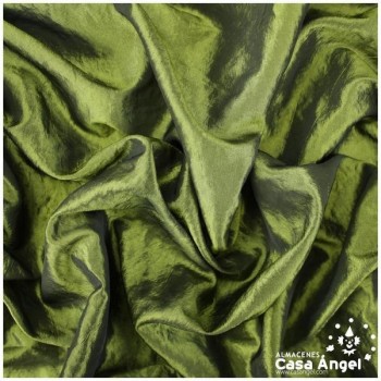 TAFETÁN LISO VERDE OLIVA SERIE VICTORIA 140cm