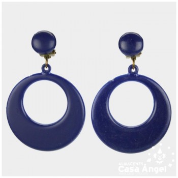 PENDIENTES FLAMENCOS DE DE ARO ADULTO 43mm
