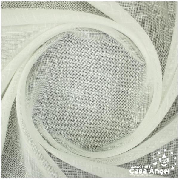 VISILLO IVORY TRAMADO CON PLOMO SERIE FLAMTEX 320cm
