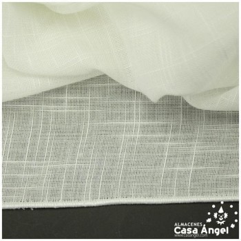 VISILLO IVORY TRAMADO CON PLOMO SERIE FLAMTEX 320cm