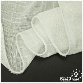 VISILLO IVORY TRAMADO CON PLOMO SERIE FLAMTEX 320cm